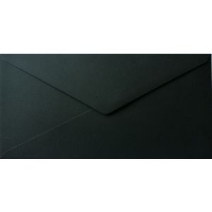 Koperta Matowa DL Czarna 115g, 1szt